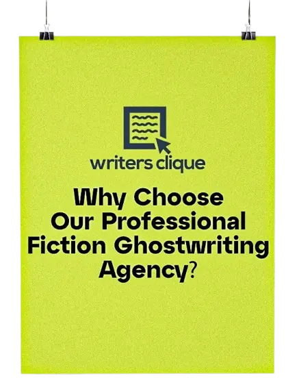 Why Choose Our Professional Fiction Ghostwriting Agency